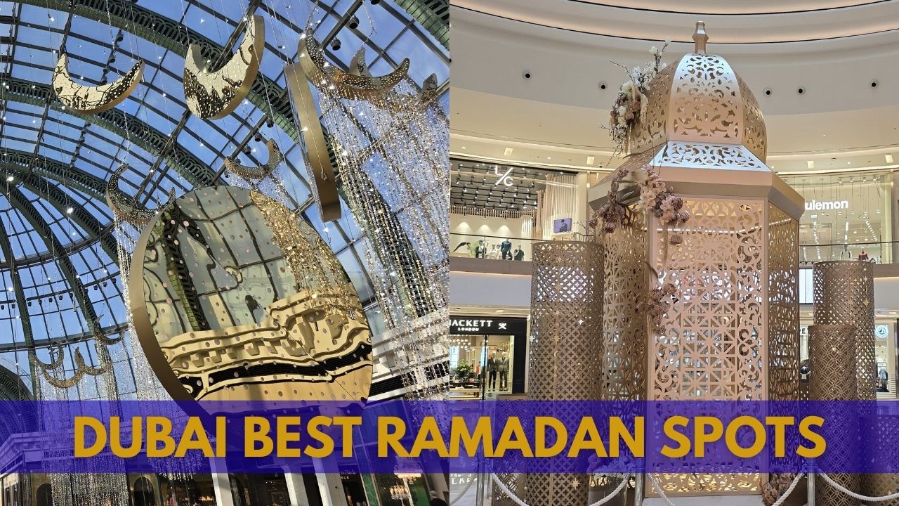 Dubai Ramadan Spots & Preparation 4K | Dubai Mall | Emirates Mall | Festival City | Al Seef | Deira
