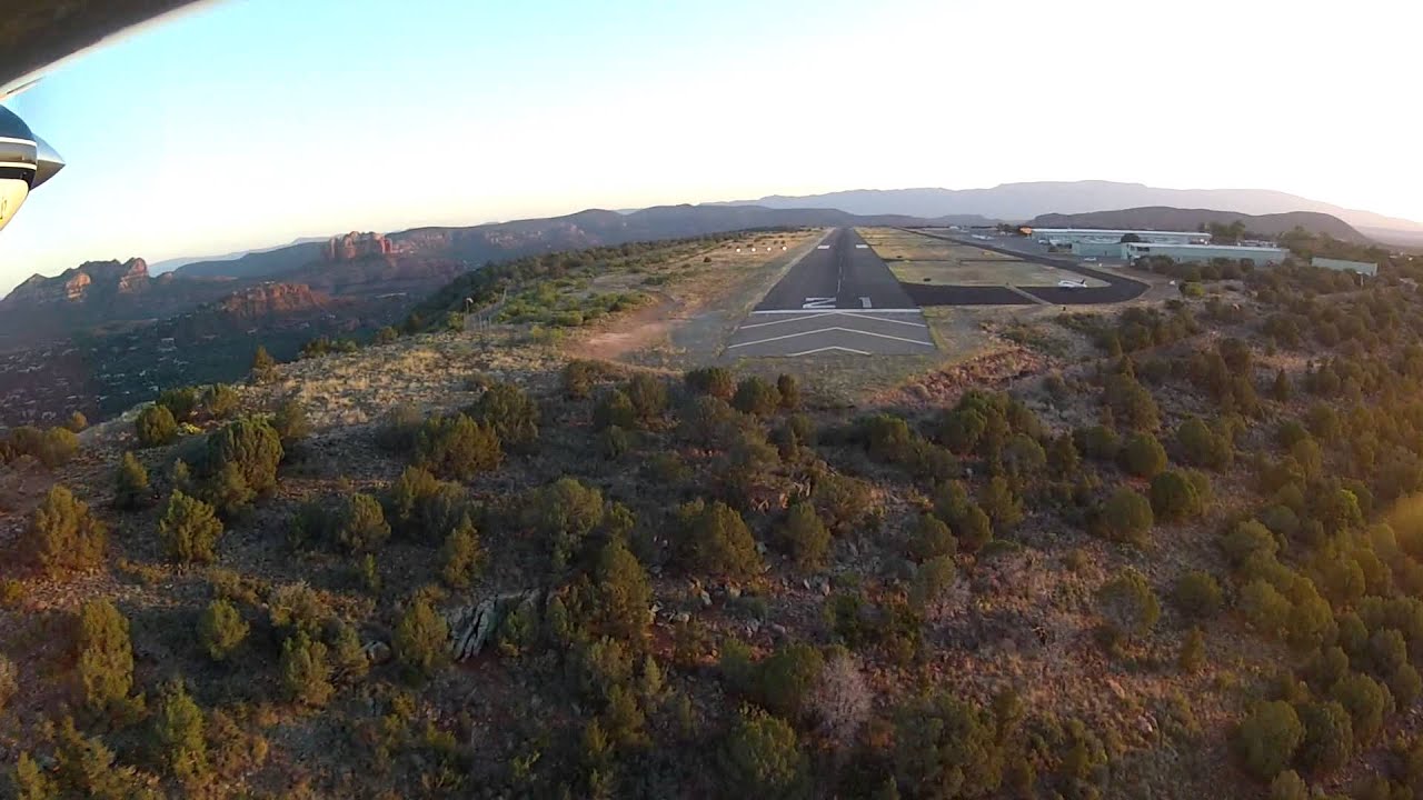 Sedona, AZ - Approach and Landing