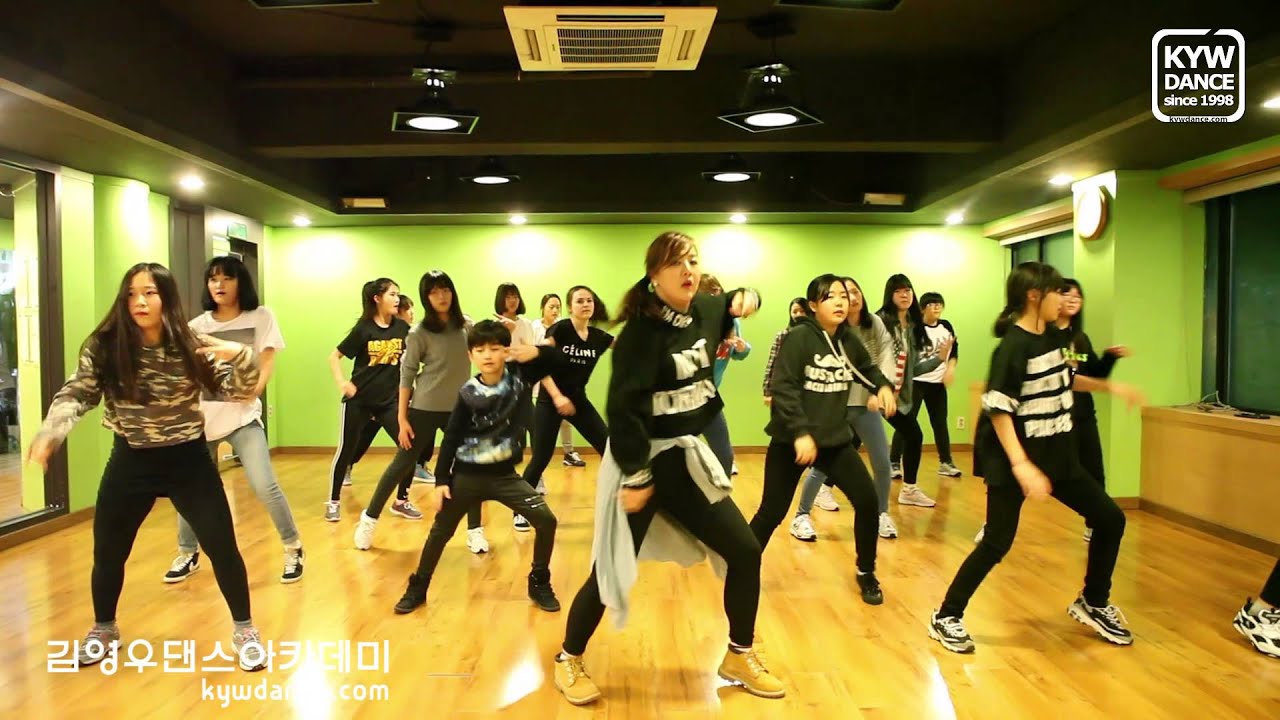 T(윤미래) with Tiger JK - Angel choreography Unique Hyo 수업후기영상