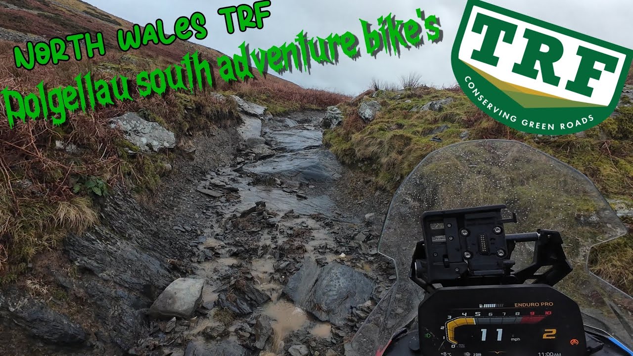North wales trf adventure bike ride welsh tet north to south from Dolgellau 