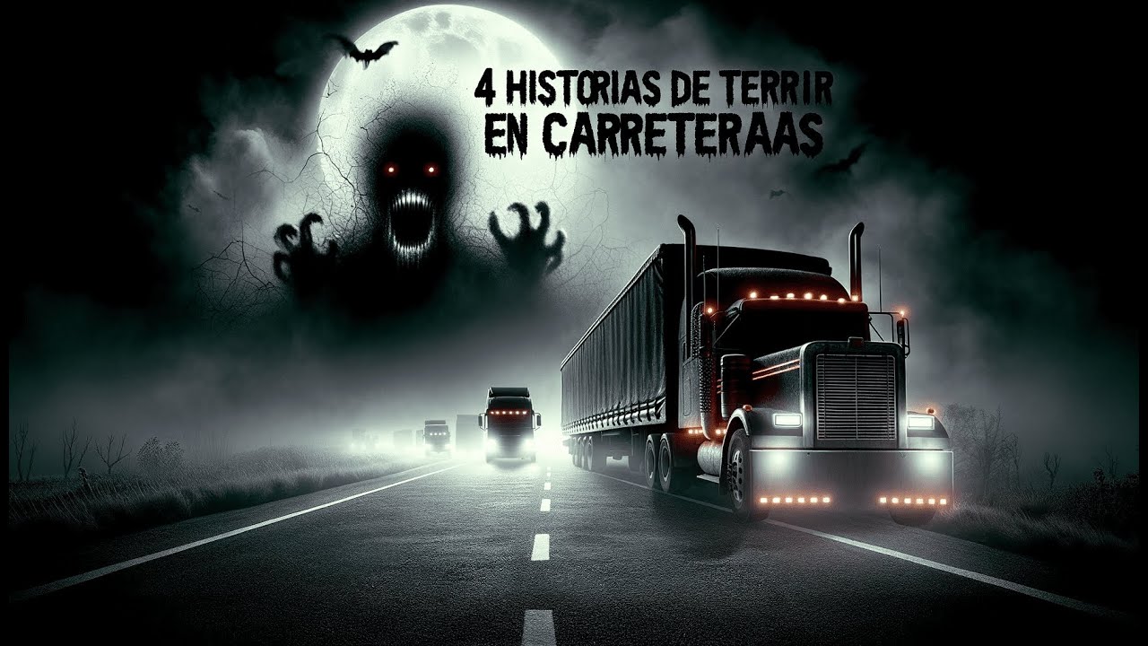 4 HISTORIAS DE TERROR EN CARRETERAS: Enviadas por Camioneros|RELATOS DE TERROR|No Lo Vuelvas a Hacer