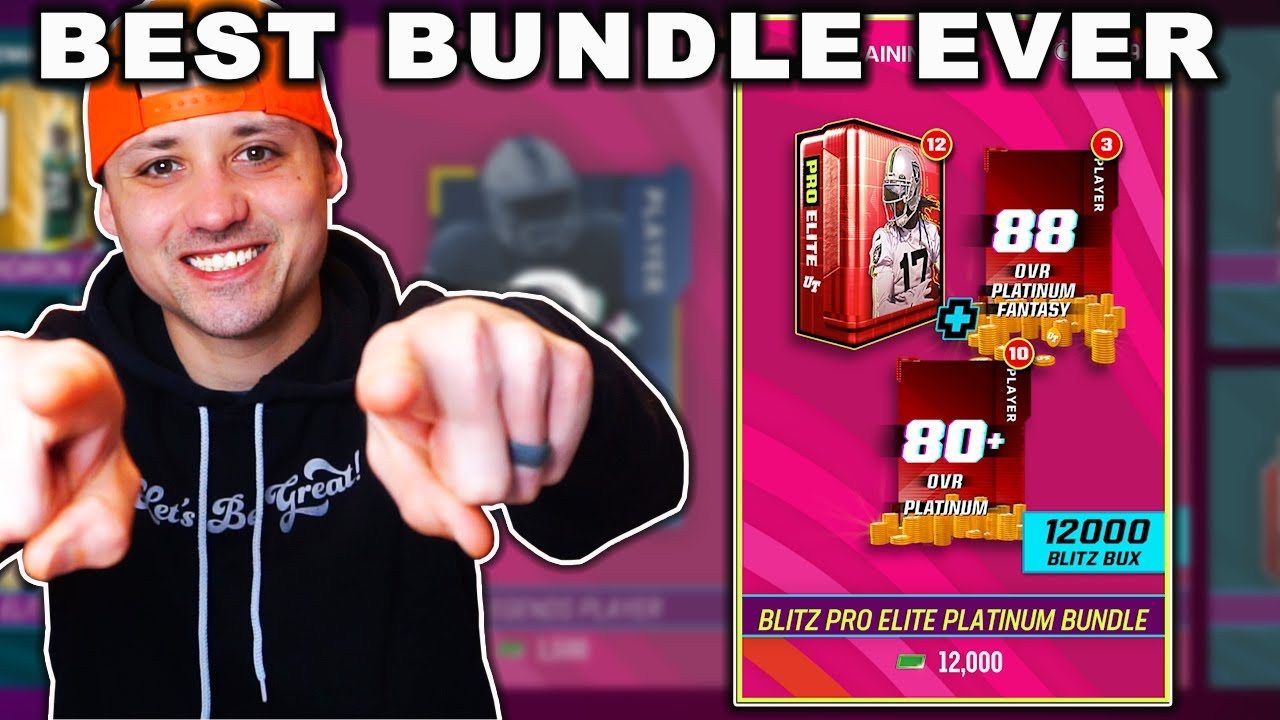 THE BEST PACK OPENING EVER! (INSANE) BLITZ PLATINUM BUNDLE! MADDEN 23 ULTIMATE TEAM