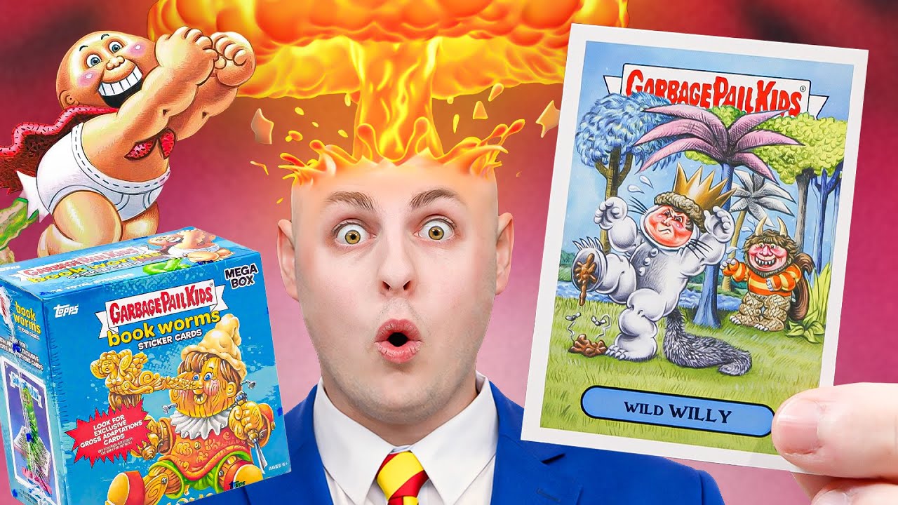 Opening The Grossest Trading Cards! (Garbage Pail Kids)