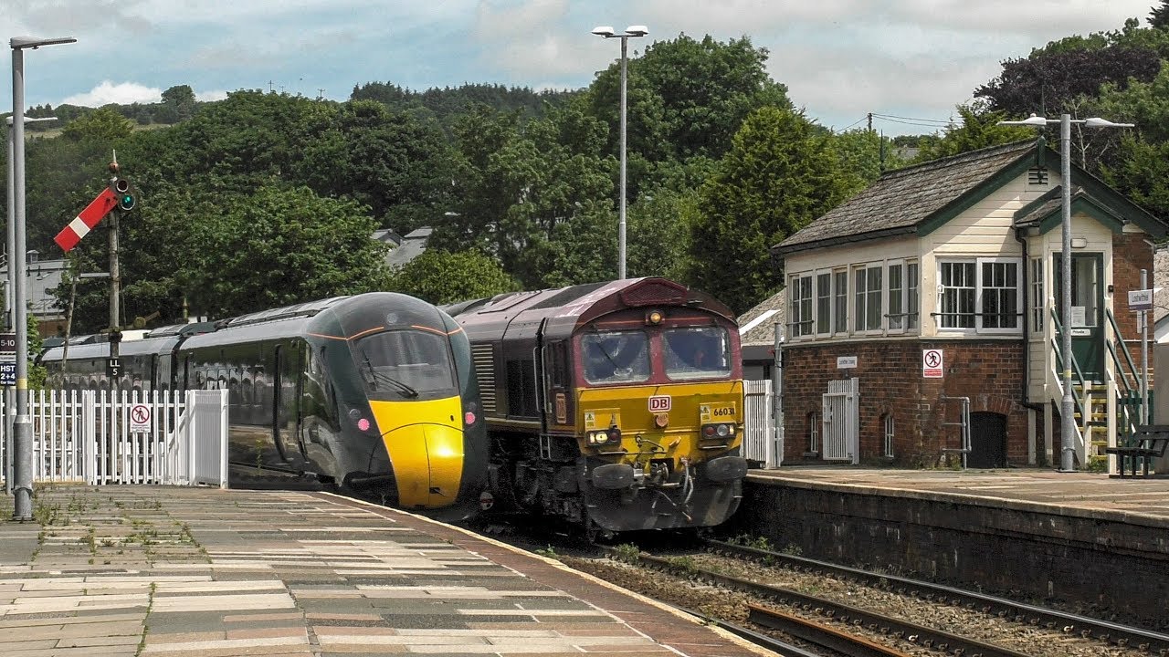Lostwithiel Station - China Clay CDA Trains & More