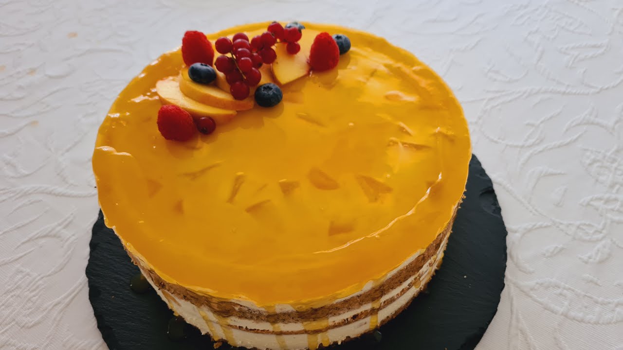 Pfirsich Mohn Torte  (VEMMiNA)