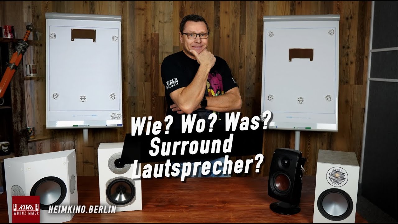 Surround Lautsprecher – Arten & Aufstellung