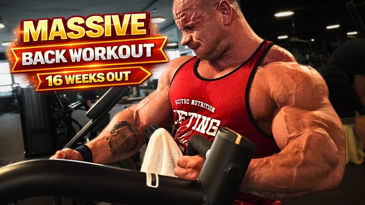 Building a MASSIVE BACK at 16 Weeks Out of New York Pro