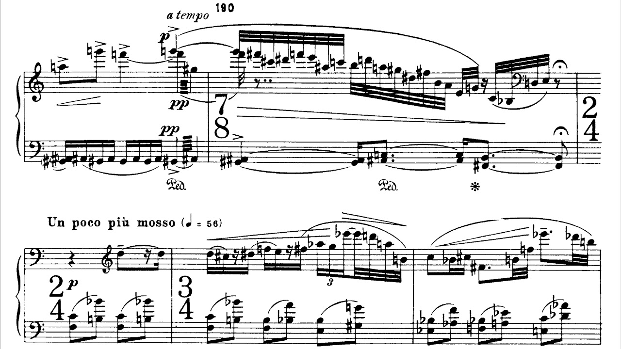 Roger Sessions: Piano Sonata No. 2 (1946) [Score Video]