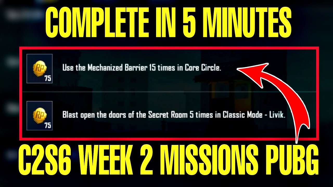 M11 Week 2 ROYAL PASS Missions - PUBG Mobile
