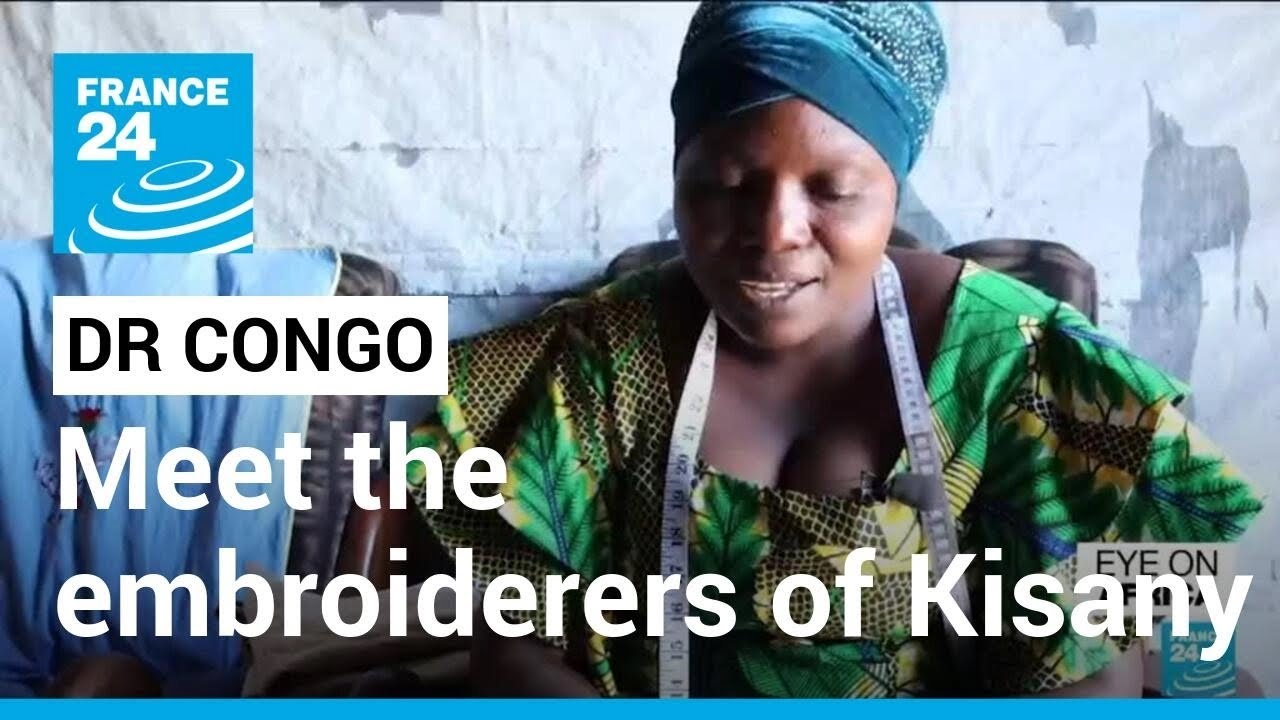 DR Congo: Meet the embroiderers of Kisany &bull; FRANCE 24 English