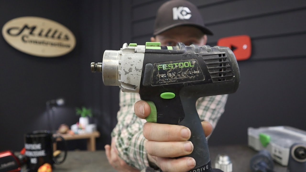 Festool PDC 18/4, моя любимая дрель!