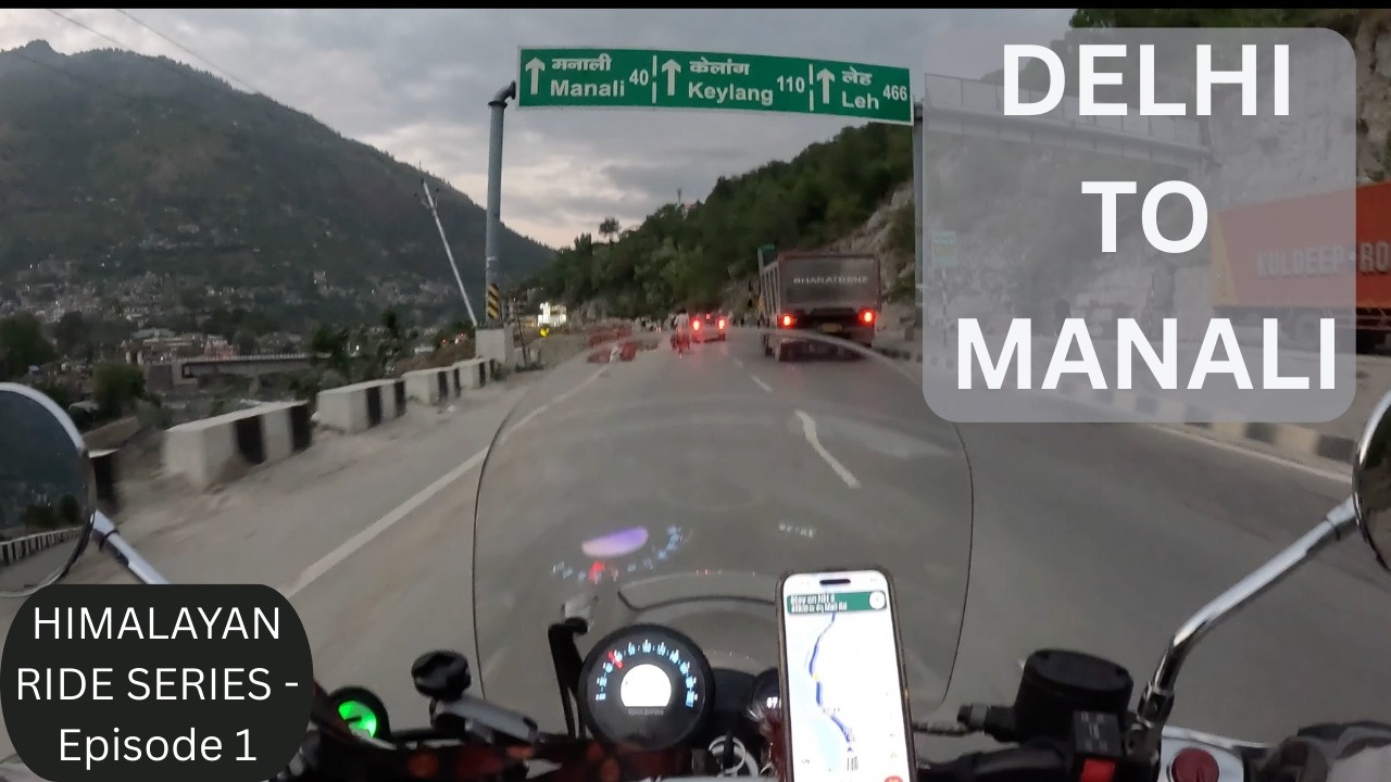 Delhi to Manali | Solo Ride | Super Meteor 650 | Himalayan Ride Series