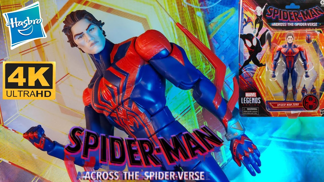 Marvel Legends Spider-man 2099 Spider-man Across the Spider-verse Action Figure #marvel #spiderman