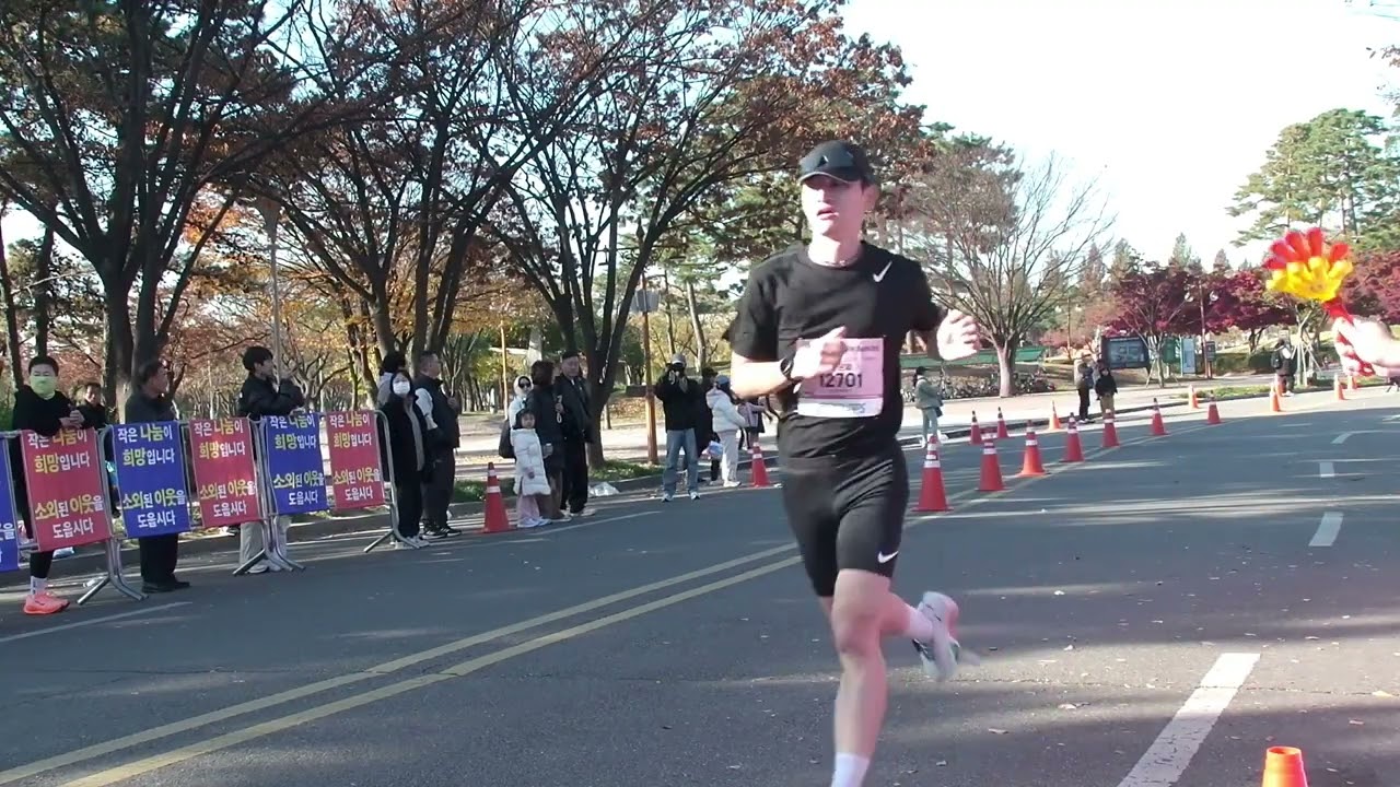 #제14회 행복한가게마라톤 도착영상