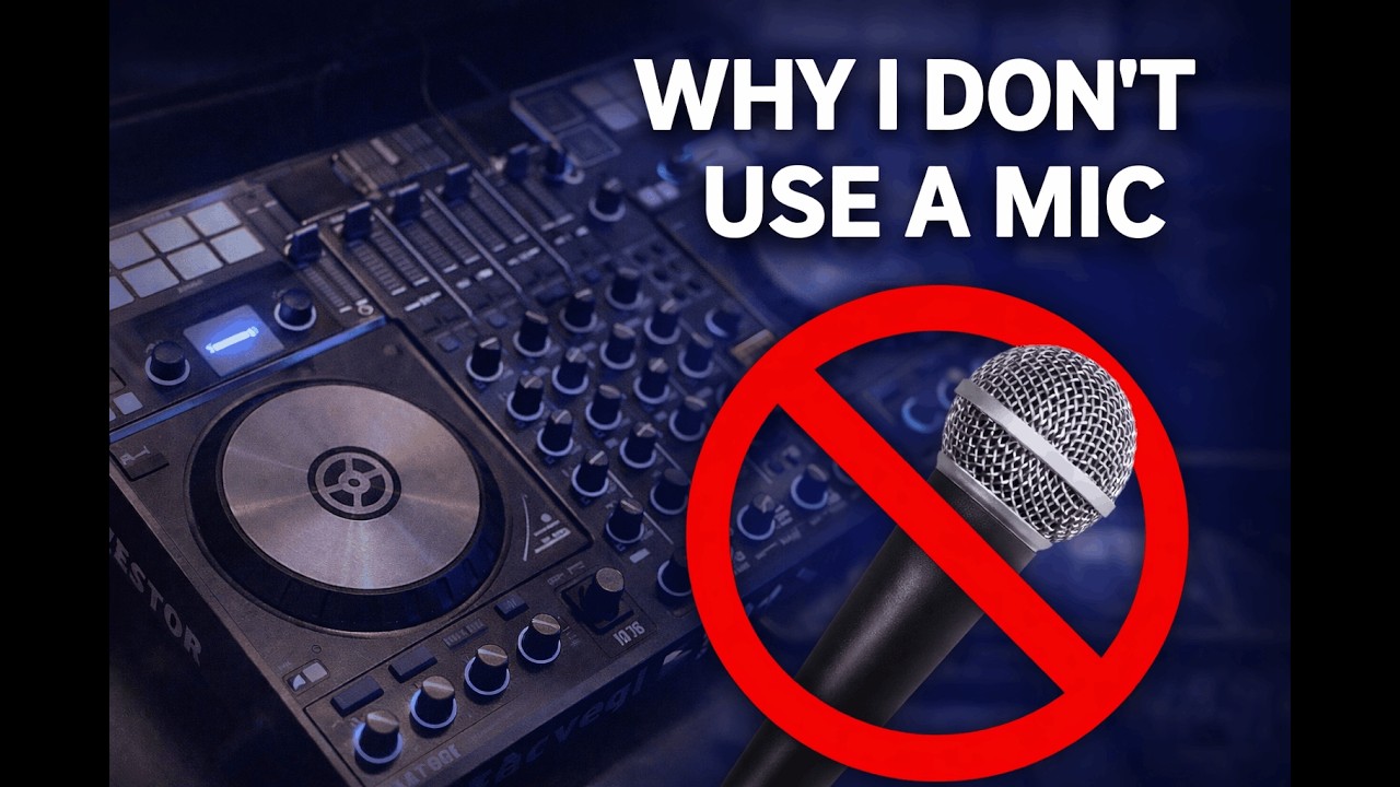 Why I Don’t Use a Mic During DJ Sets | DJ Setup & Philosophy