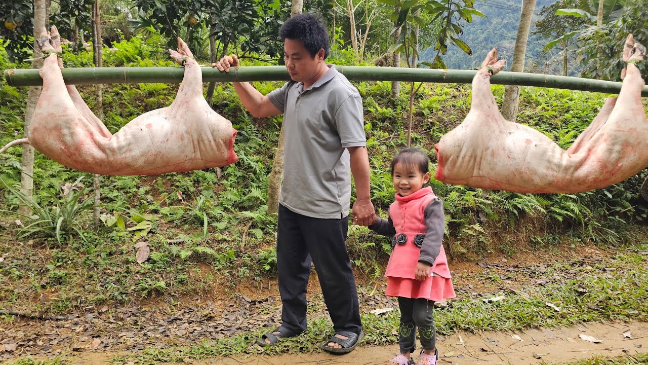 Ancient Family Recipe:Traditional Black pork Preservation for 365 days:How to cook & Cooking