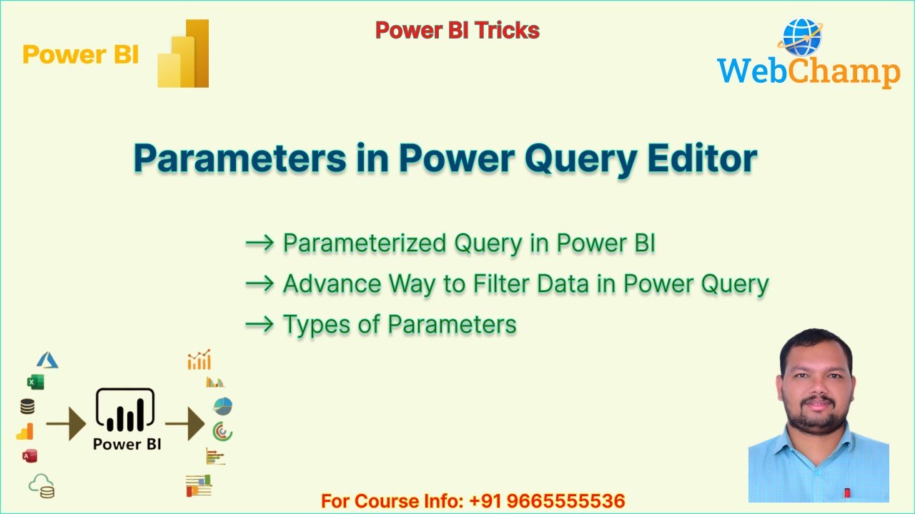 PBI_10: Parameterized Query in Power BI || Filter Data using Parameters in Power BI