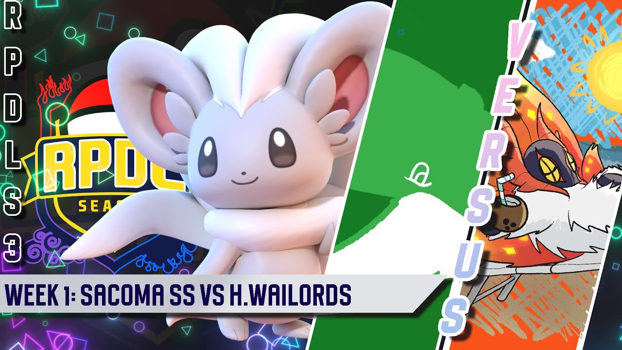 RPDL S3 Week 1 - Sacoma Slither Wing (Flare) vs Hartford Wailords (Enemy) - Pokemon Draft League