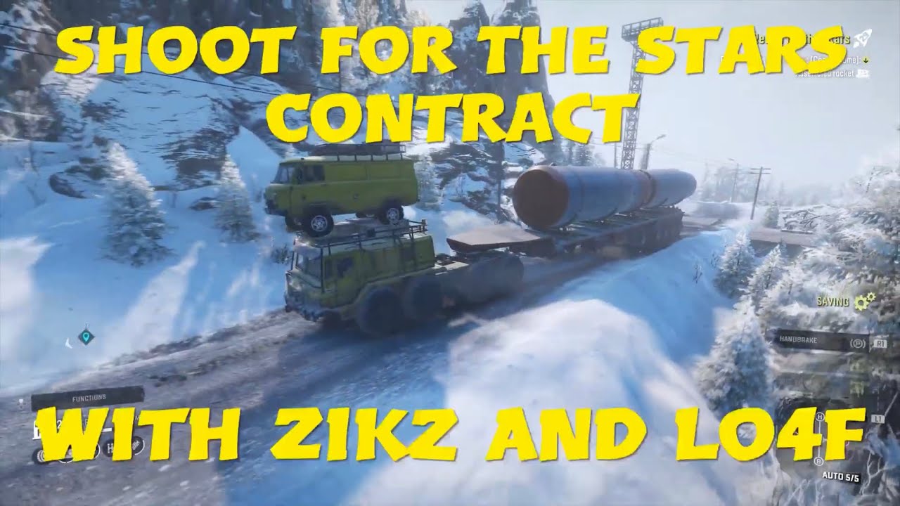 SnowRunner Shoot For The Stars Contract With Zikz And Lo4f