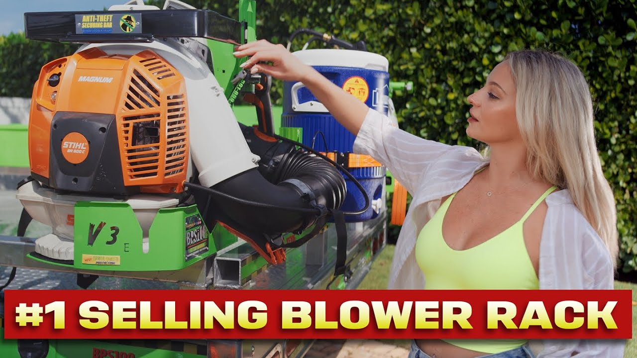 The Best Selling Backpack Blower Rack on the Market! 