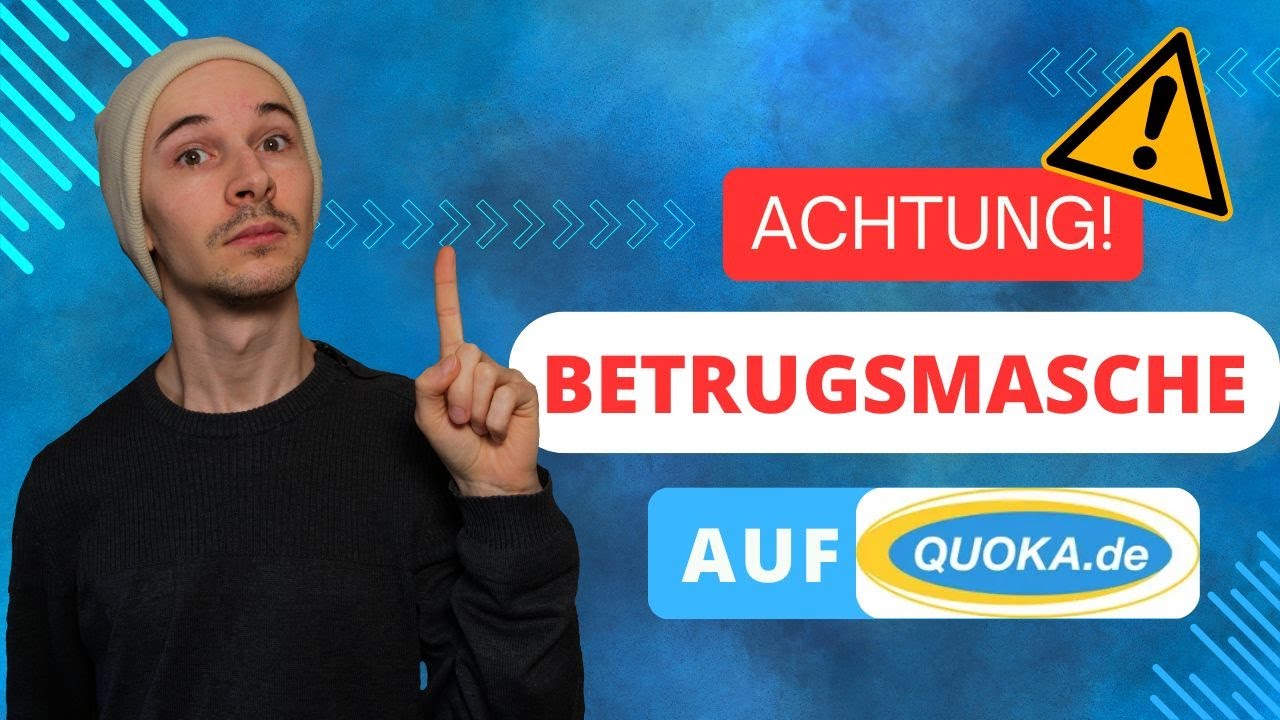ACHTUNG VOR DIESEM BETRUG ⚠️ liebe Quoka Nutzer!