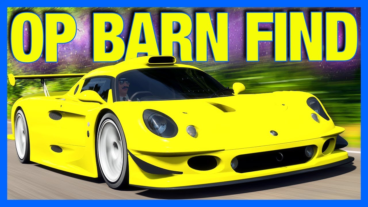 Forza Horizon 4: Эта находка в амбаре СЛИШКОМ БЫСТРАЯ!! (FH4 Lotus GT1)