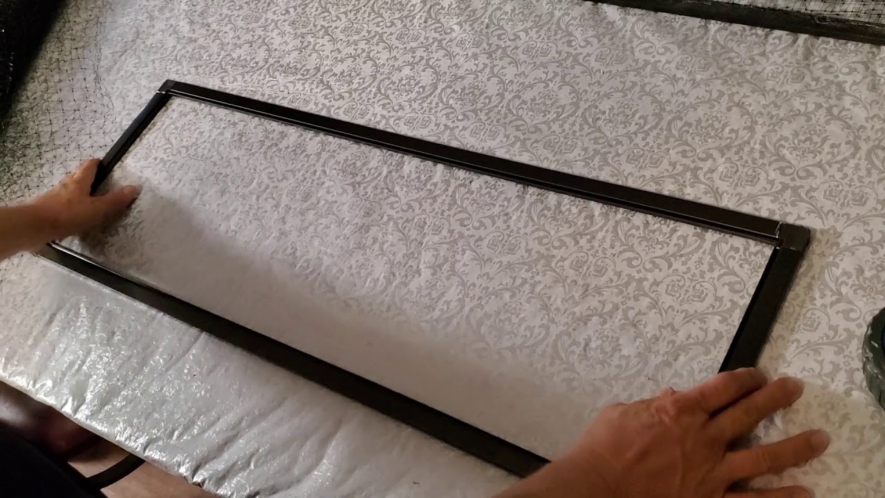 DYI Screen/Mesh Aquarium Lid