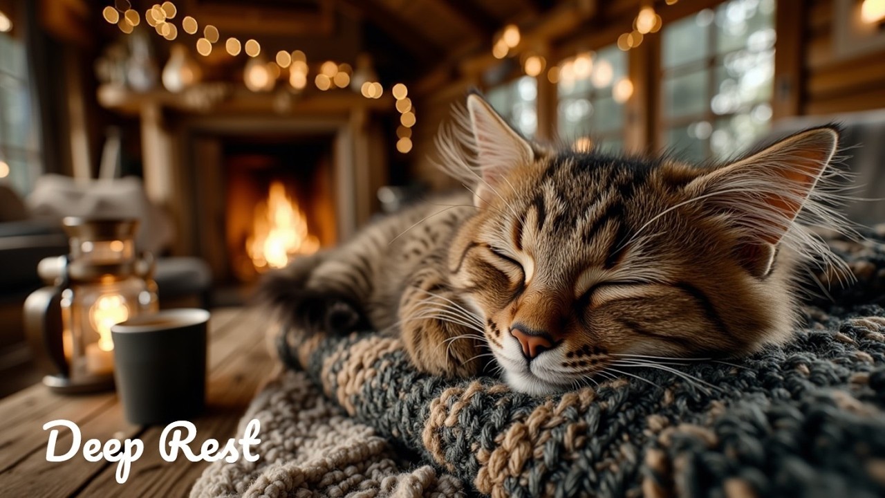 Успокаивающая музыка для кошек | Глубокий сон для тревожных кошек