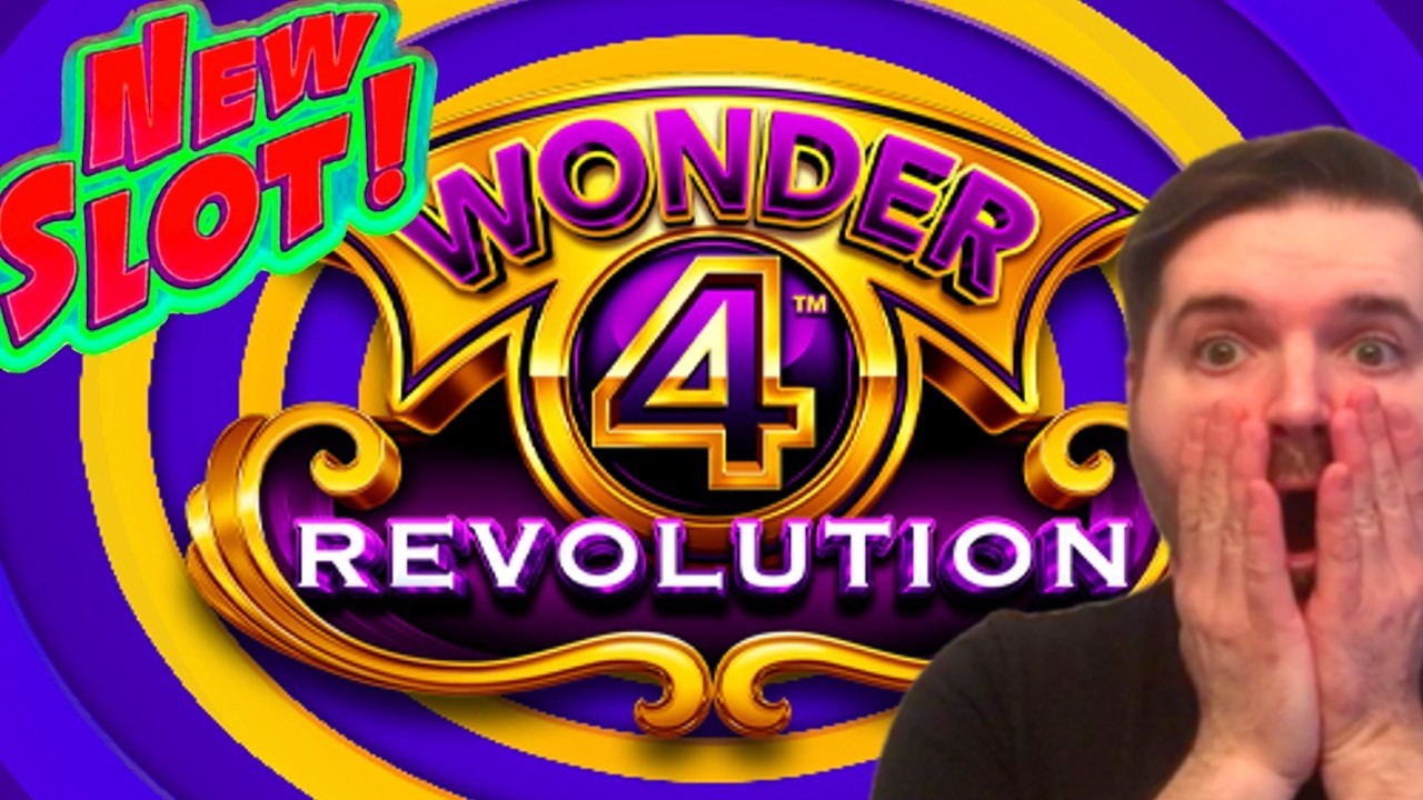 NEW SLOT ALERT! Wonder 4 REVOLUTION! MASSIVE WIN!