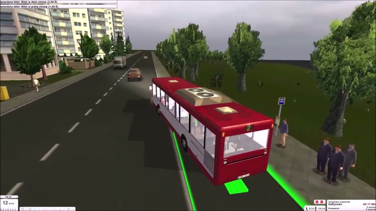 Transport według Jurka Jazda symulatorem autobusu Odcinek 1 #transport według Jurka