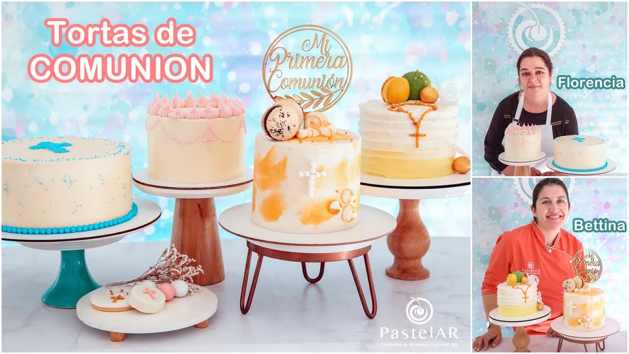 ¿Cómo hacer las tortas de comunión más lindas y sencillas super fáciles?