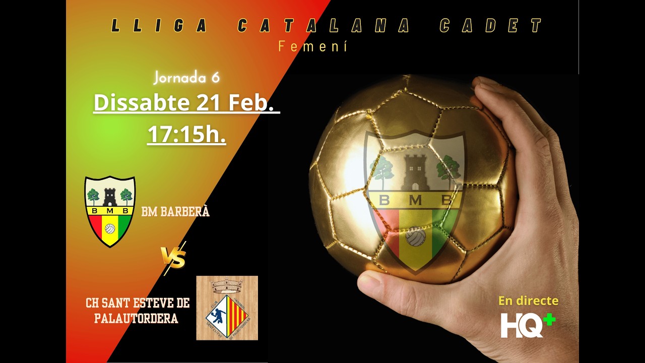 BM BARBERÀ - SANT ESTEVE PALAUTORDERA