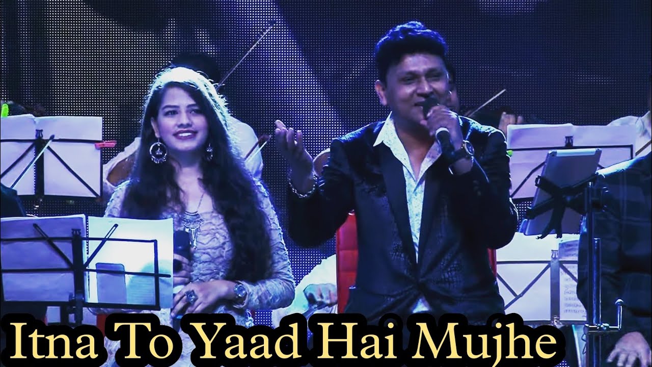 Itna To Yaad Hai Mujhe | Gul Saxena & Sarvesh Mishra | Rajesh Khanna & Leena Chandavarkar | Live