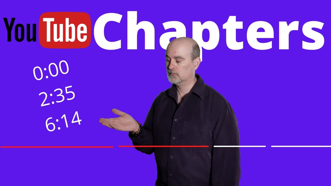 How to add chapters on YouTube videos
