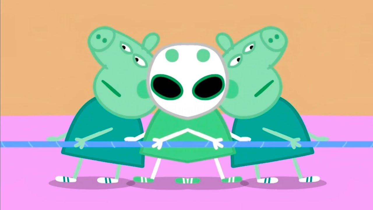[Peppa Pigfx] Pull Harder Peppa! Ahhh! The Rope!!! 😡😲 (Sponsored By Klasky Csupo Effects)