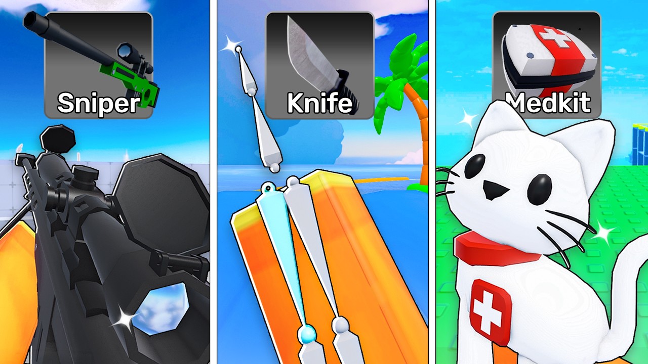 Winning with BEST SKIN for EVERY WEAPON in Rivals!