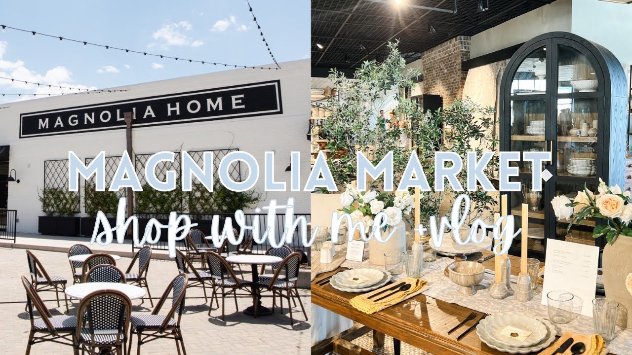 MAGNOLIA MARKET SPRING SHOP WITH ME + VLOG 2023 | Spring home decor inspiration