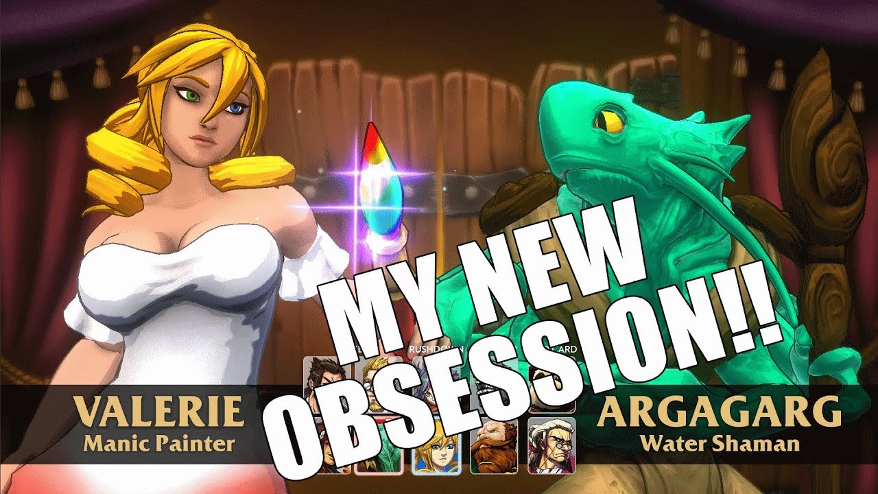 I have become OBSESSED with Fantasy Strike!! Super fun, easy to learn fighting game!