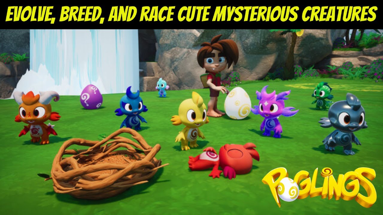 Evolve, Breed, And Race Cute Mysterious Creatures | Poglings