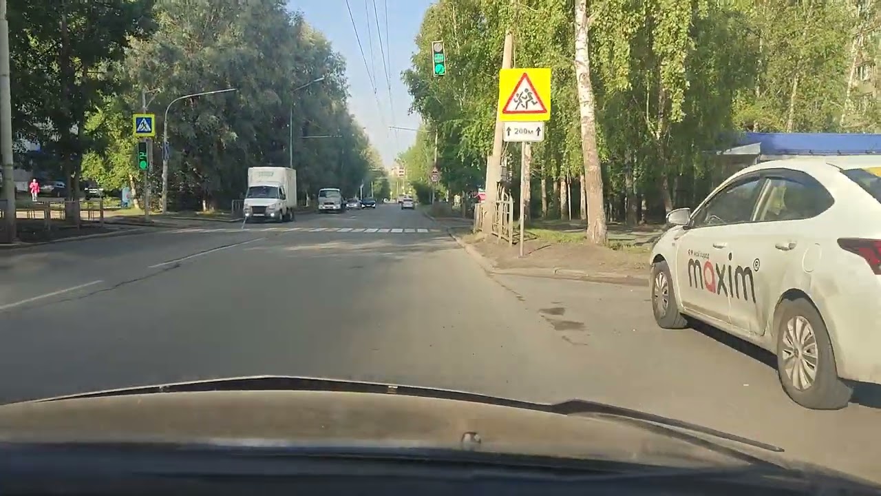 Экзаменационный маршрут город Томск. Август 2025