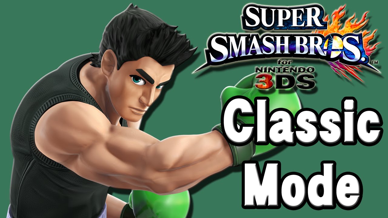 Super Smash Bros. For 3DS (Classic Mode | Little Mac)