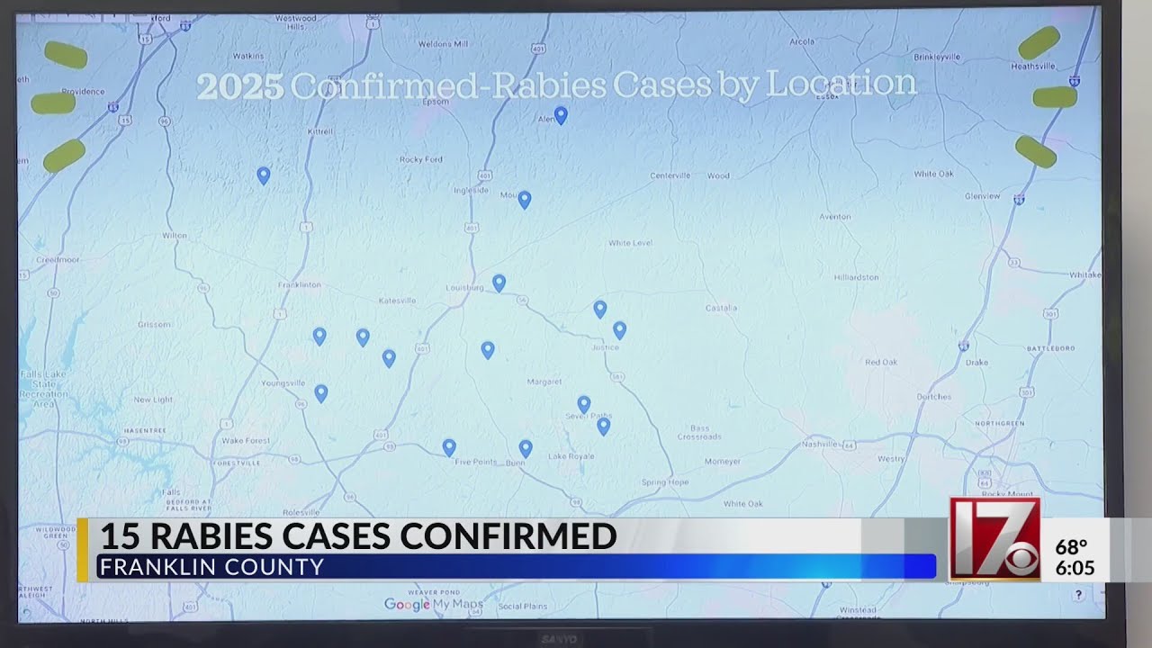 Franklin County sees rise in rabies cases