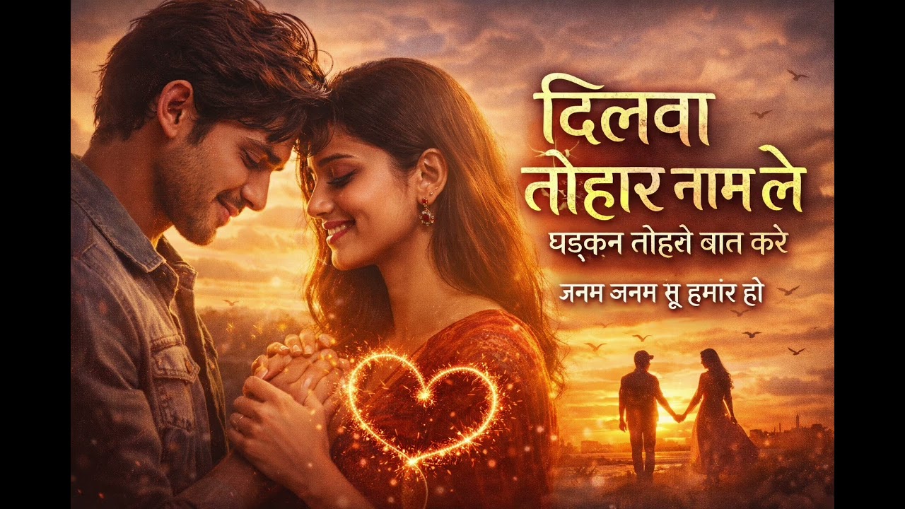 Dilwa Tohar Naam Le Romantic Bhojpuri Love Song 2026 | Heart Touching Hindi Lyrics