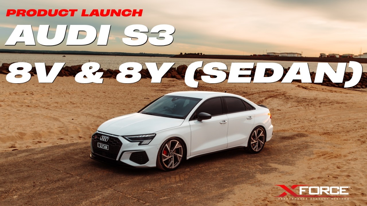 Audi S3 8V & 8Y Performance Exhaust by XForce Performance Exhaust