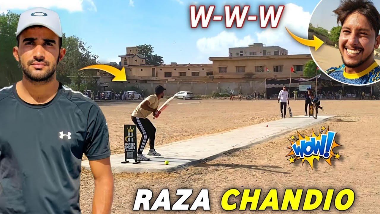 Karachi Ke Speedster Wajid Ne Saqib Sports Ko Hila Diya 🔥 On a Hattrick 🔥