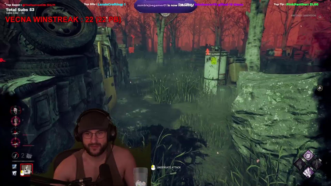 NEW DBD KILLER VECNA! NO GEN DEFENCE WINSTREAKS! WORLD RECORD SOMETHING SOMETHING! (Horizontal)
