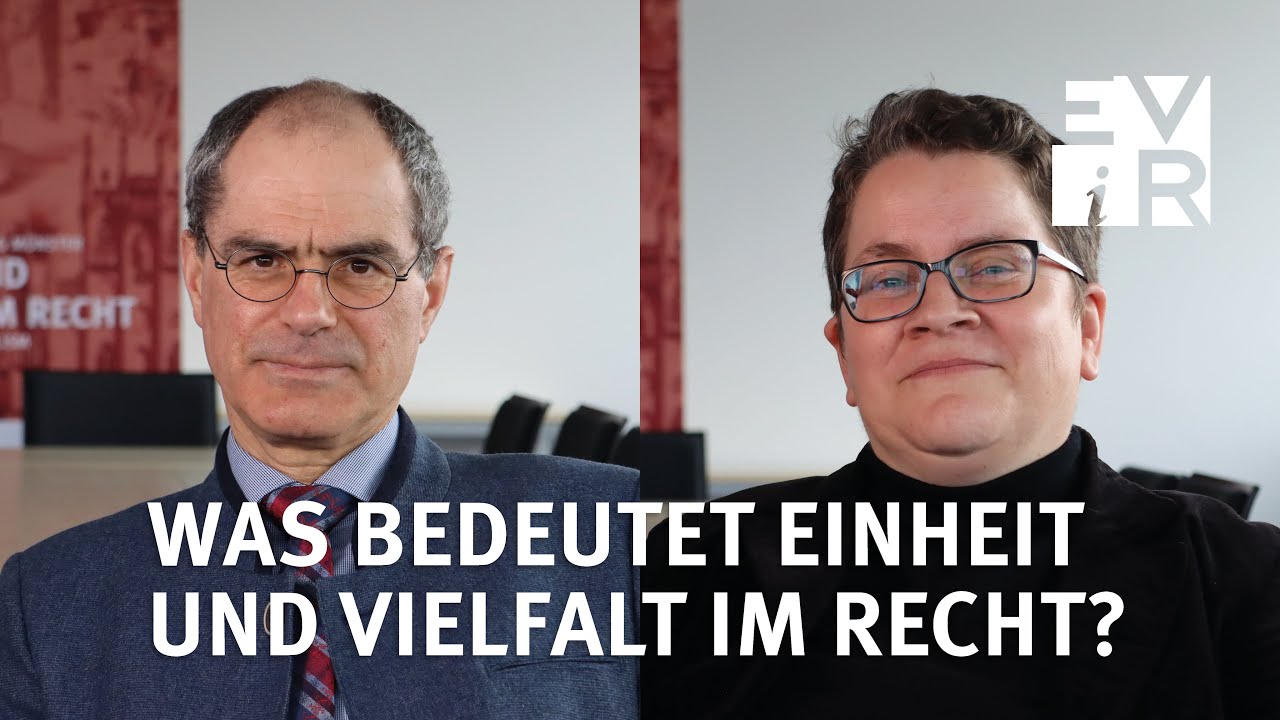 Ulrike Ludwig und Peter Oestmann über die Forschung am Käte Hamburger Kolleg EViR