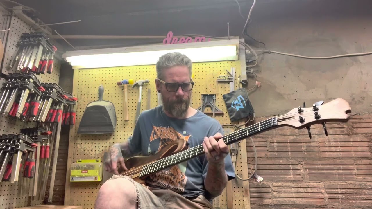 Demo of Collin’s bass.
