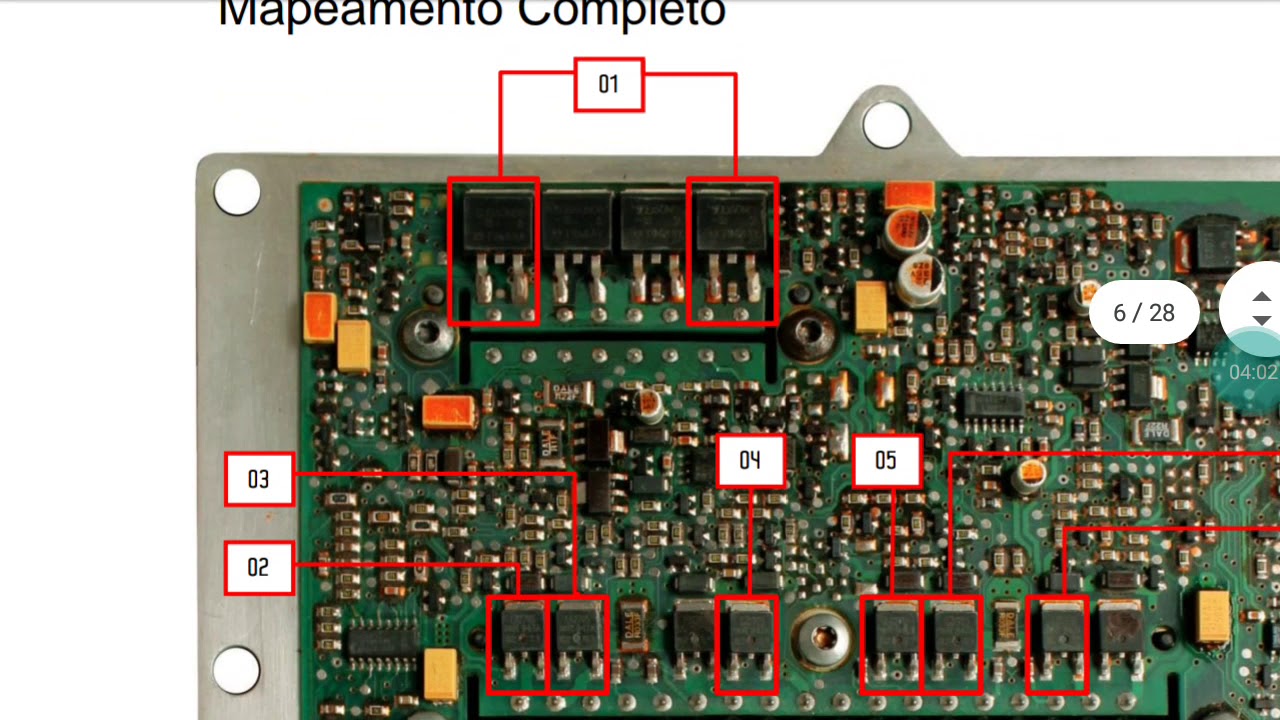 Como saber cada componente do módulo PLD   MR