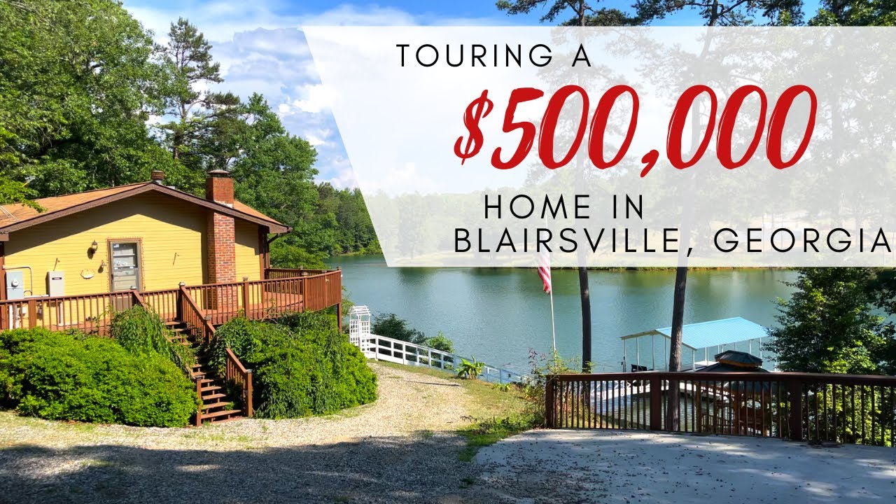 Touring a $500,000 home in Blairsville, GA!